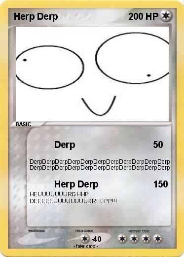Pokemon Herp Derp