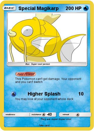 Pokemon Special Magikarp