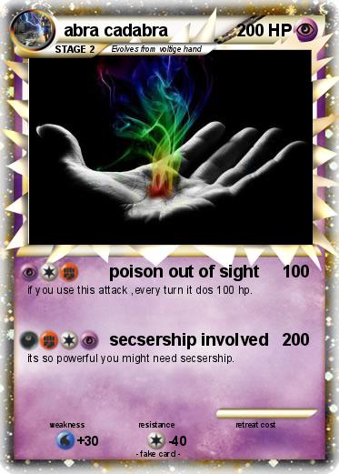Pokemon abra cadabra