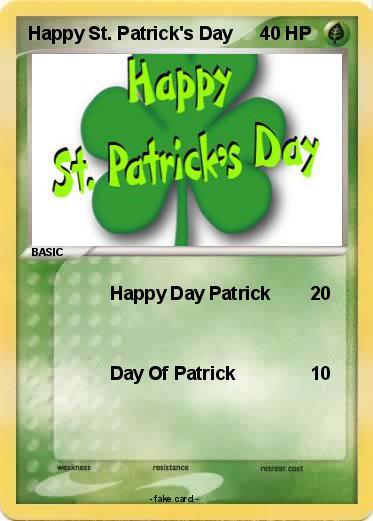 Pokemon Happy St. Patrick's Day