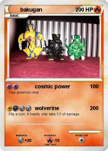 Pokemon bakugan