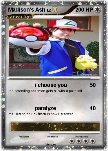 Pokemon Madison's Ash