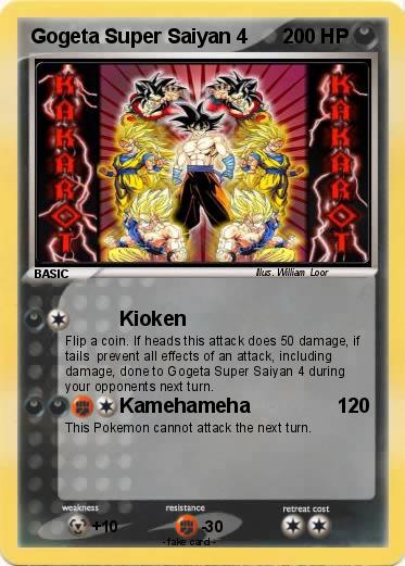 Pokemon Gogeta Super Saiyan 4