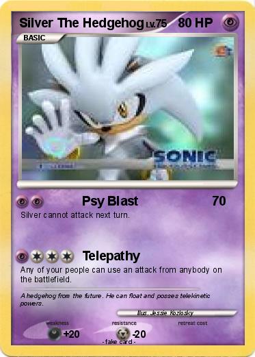 Pokemon Silver The Hedgehog