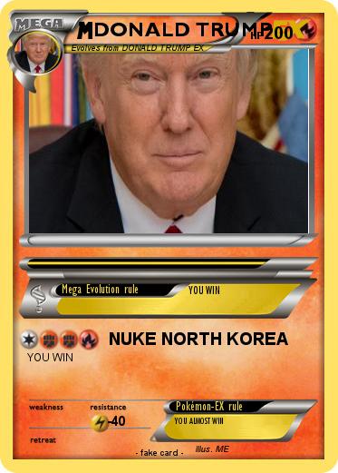 Pokemon DONALD TRUMP