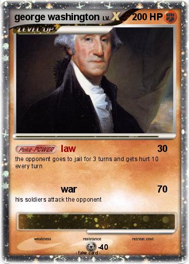 Pokemon george washington
