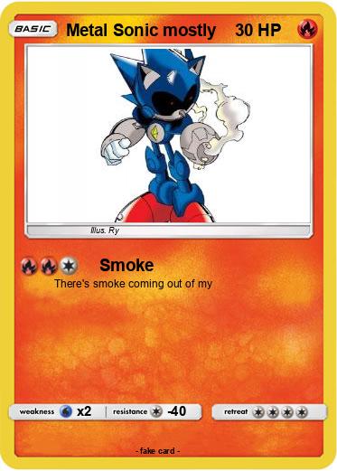 Pokemon Metal Sonic mostly