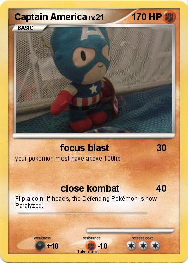 Pokemon Captain America