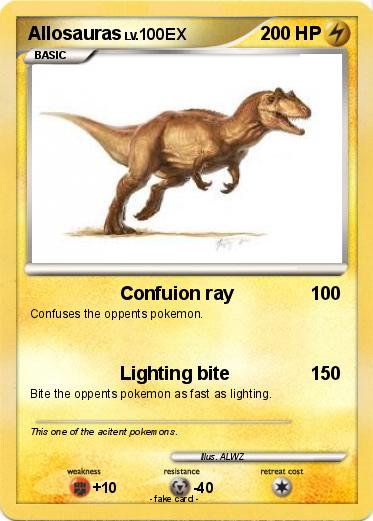 Pokemon Allosauras