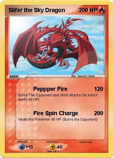 Pokemon Slifer the Sky Dragon