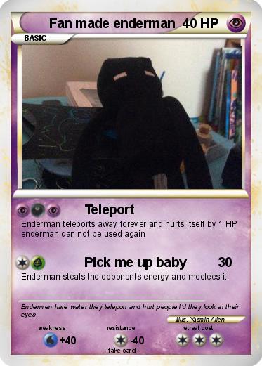 Pokemon Fan made enderman