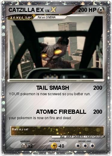 Pokemon CATZILLA EX