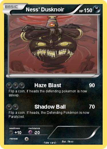 Pokemon Ness' Dusknoir