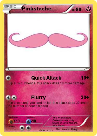 Pokemon Pinkstache