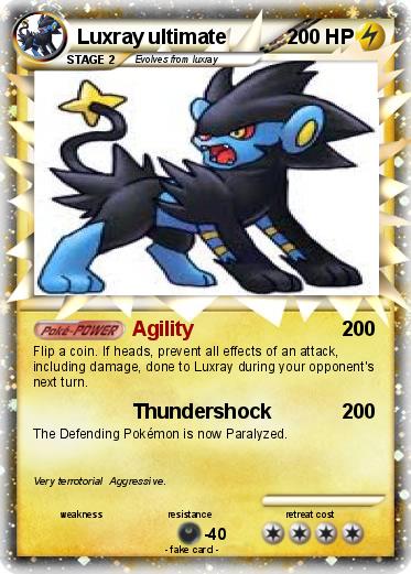 Pokemon Luxray ultimate