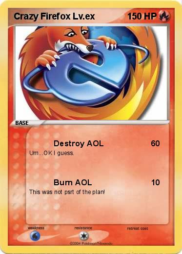 Pokemon Crazy Firefox Lv.ex