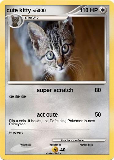 Pokemon cute kitty