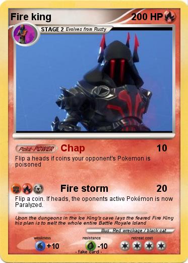 Pokemon Fire king