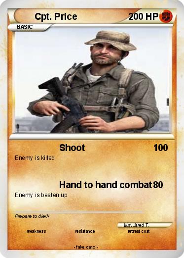 Pokemon Cpt. Price