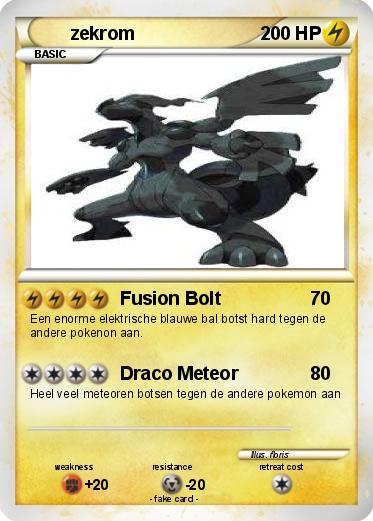 Pokemon zekrom