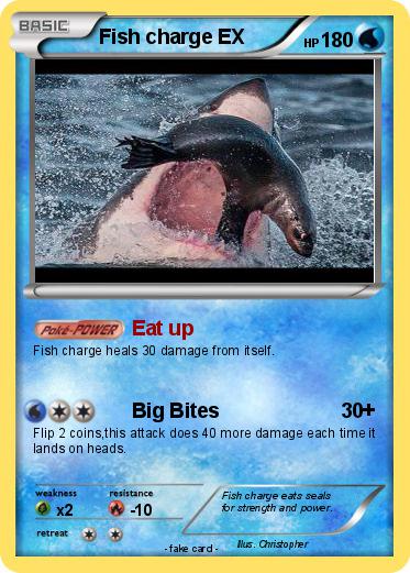Pokemon Fish charge EX