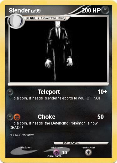 Pokemon Slender