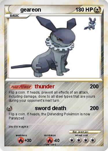 Pokemon geareon