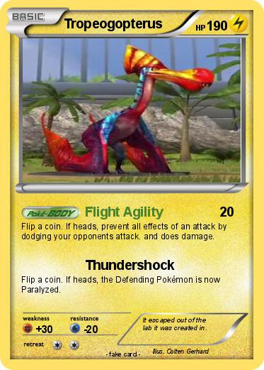 Pokemon Tropeogopterus