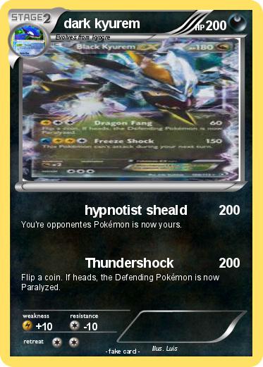 Pokemon dark kyurem
