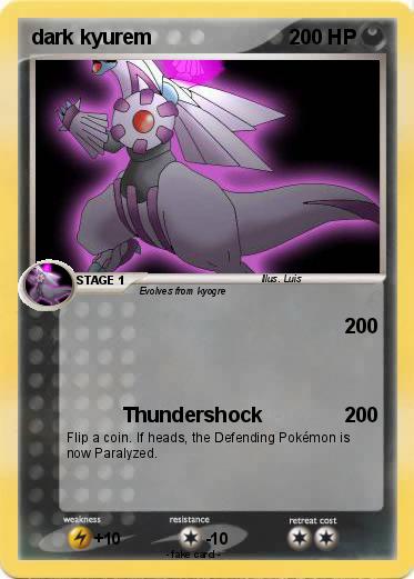 Pokemon dark kyurem