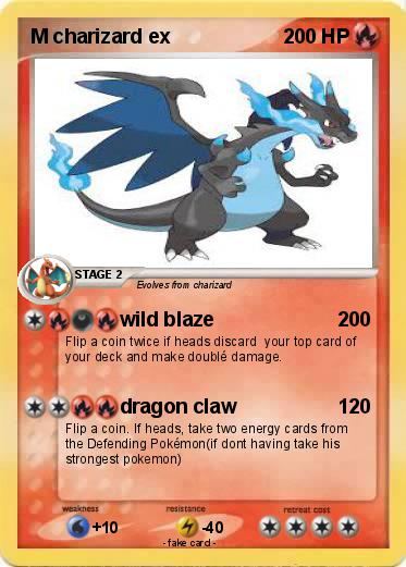 Pokemon M charizard ex