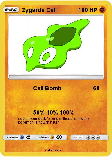 Pokemon Zygarde Cell