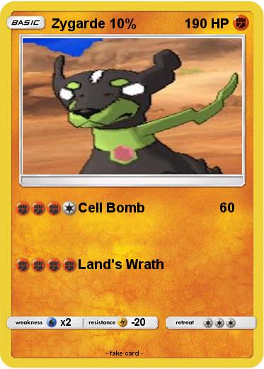 Pokemon Zygarde 10%