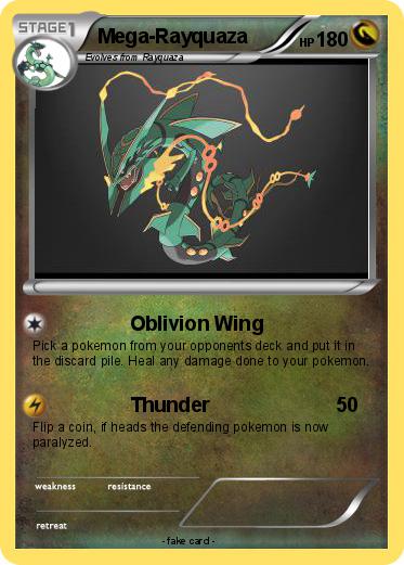 Pokemon Mega-Rayquaza