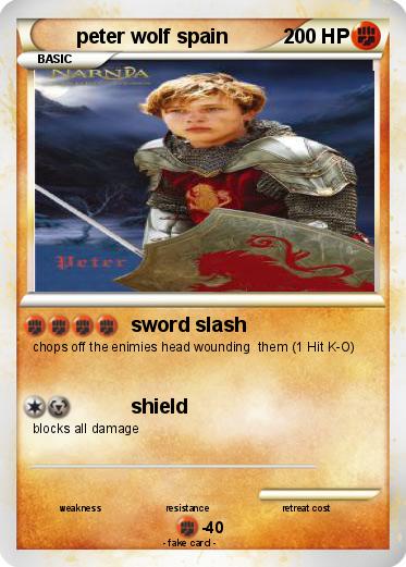 Pokemon peter wolf spain