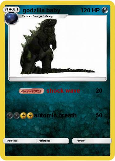 Pokemon godzilla baby