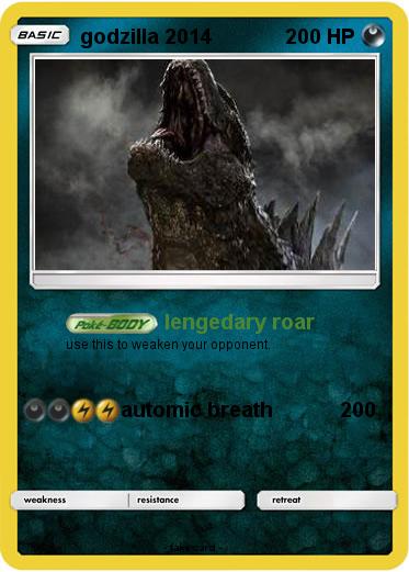 Pokemon godzilla 2014