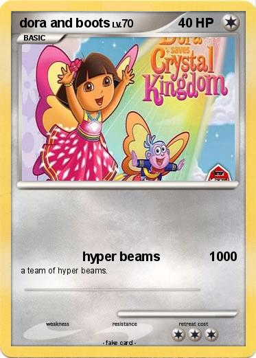 Pokemon dora and boots