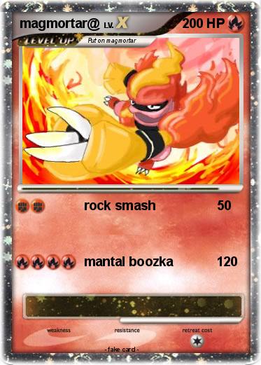 Pokemon magmortar@