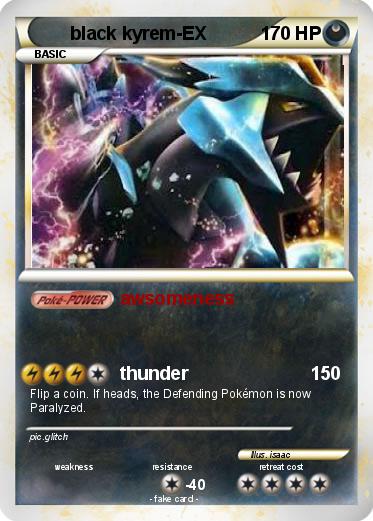 Pokemon black kyrem-EX