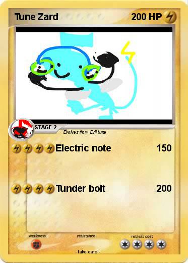 Pokemon Tune Zard