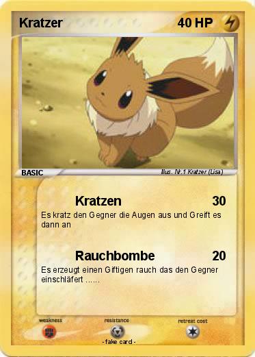Pokemon Kratzer