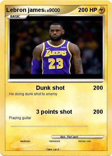 Pokemon Lebron james