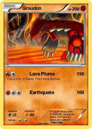 Pokemon Groudon