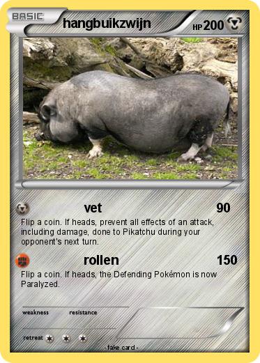 Pokemon hangbuikzwijn