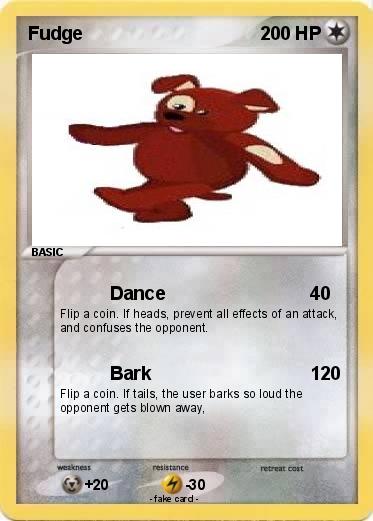 Pokemon Fudge