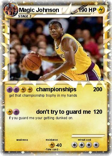 Pokemon Magic Johnson