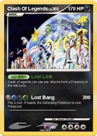 Pokemon Clash Of Legends