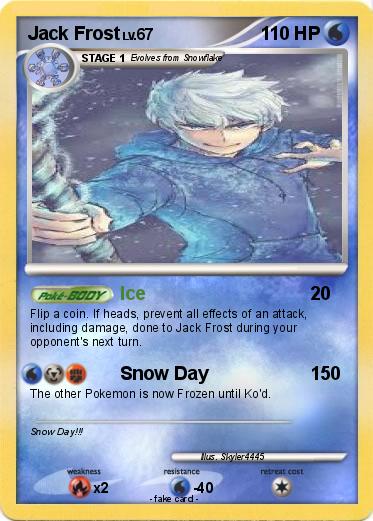 Pokemon Jack Frost