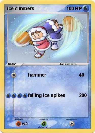 Pokemon ice climbers